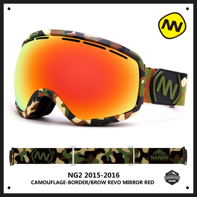 Spherical Men Women Snowboard Sports Ski Goggles