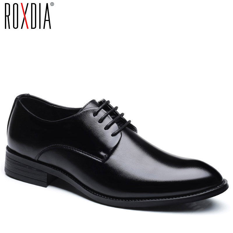 Men wedding shoes leather formal business  size 39-48