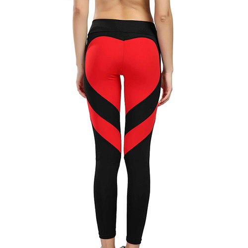 Women Pants Hip Heart Shape printing  Leggings Women Sexy New Color