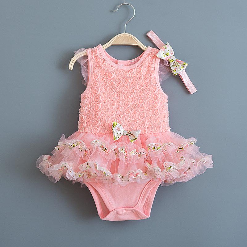 Summer Newborn Baby Girls Dress
