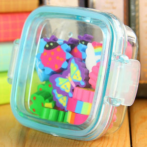1 Box Kawaii Cute Rubber Eraser