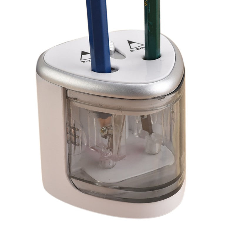 Cute Double Hole Electric Pencil Sharpener
