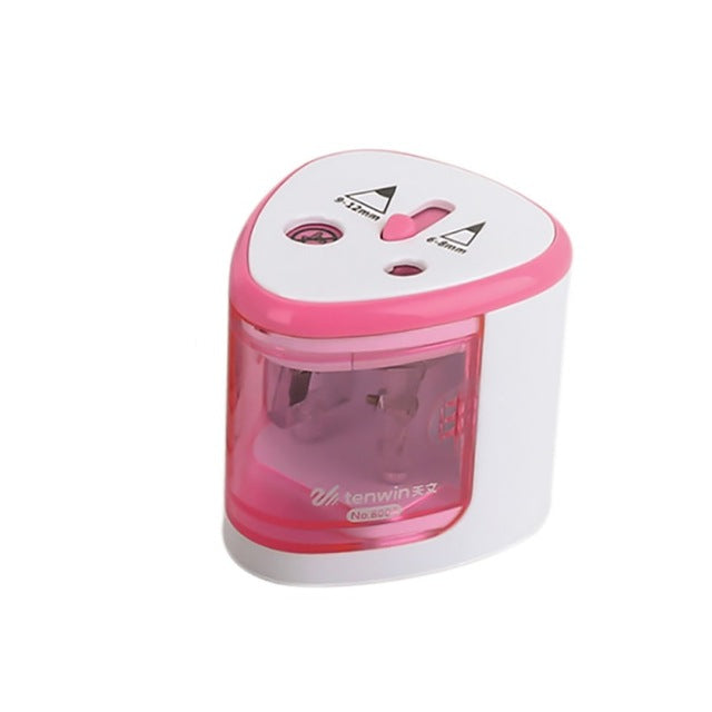 Cute Double Hole Electric Pencil Sharpener
