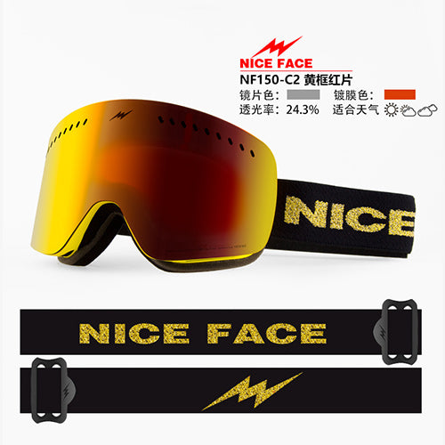 goggles double UV 400 anti-fog