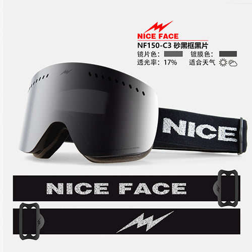 goggles double UV 400 anti-fog